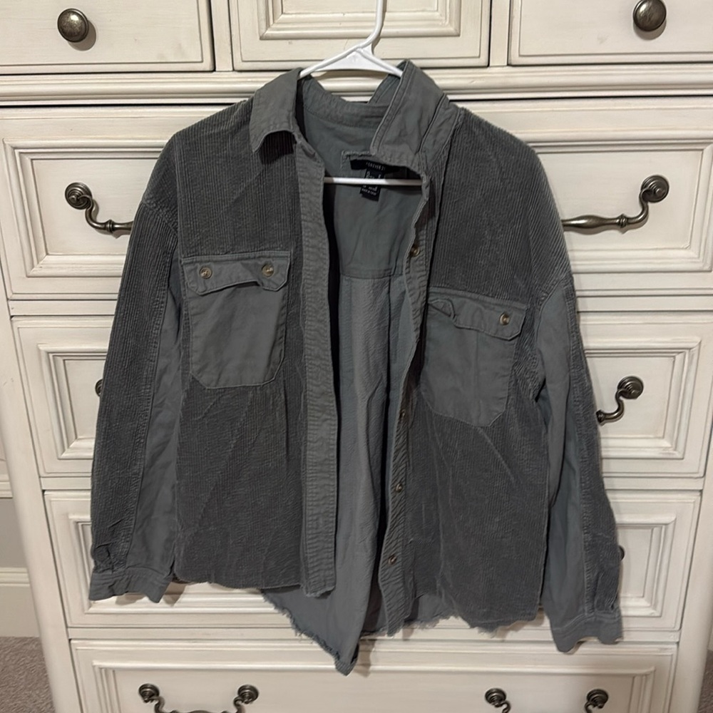 Women’s Medium Forever 21 Green Button Up
